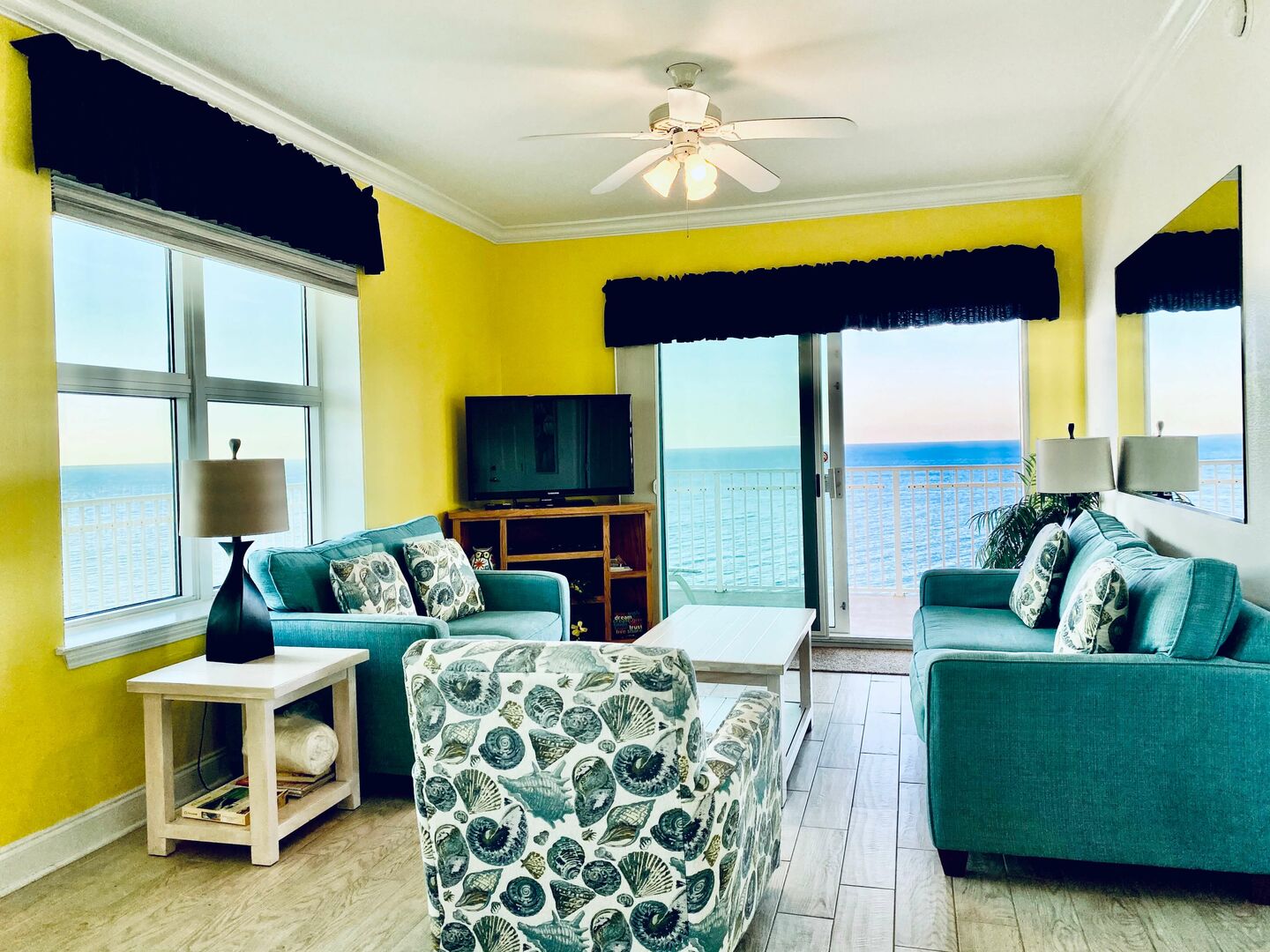 The interior of one of our pet-friendly Orange Beach rentals